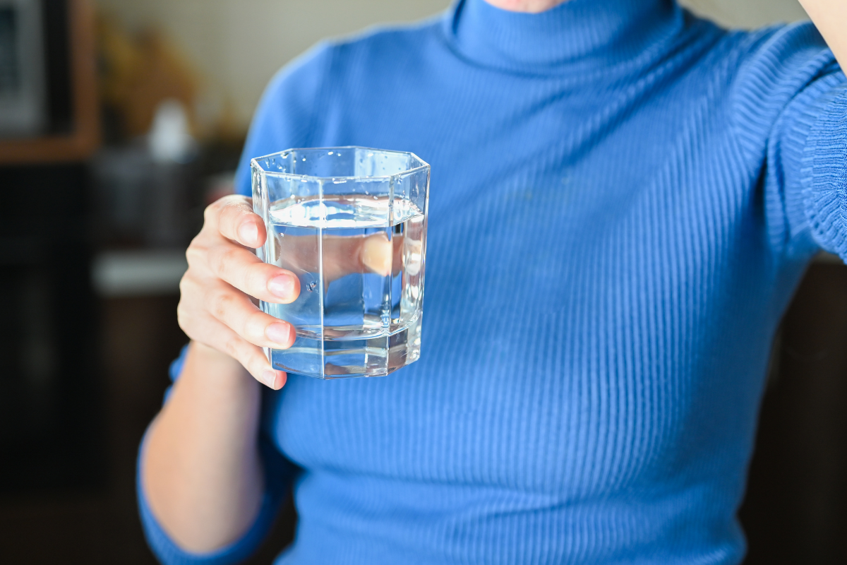 Drink plenty of water